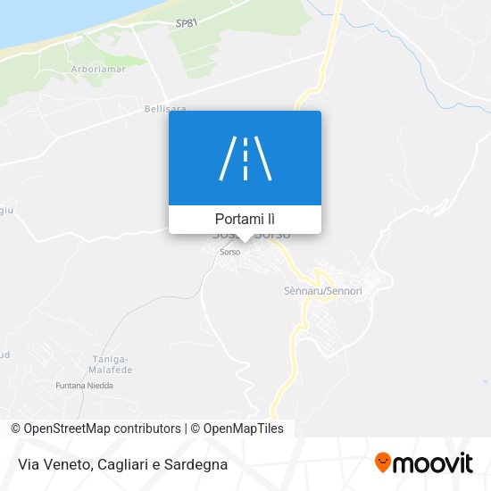 Mappa Via Veneto
