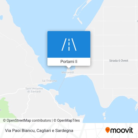 Mappa Via Paoi Biancu