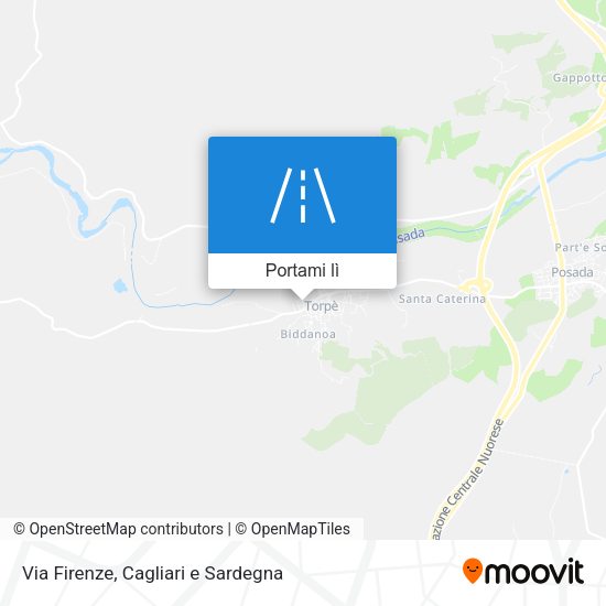 Mappa Via Firenze