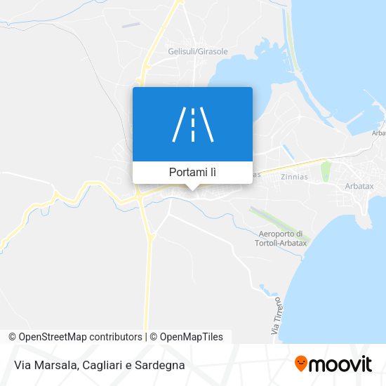 Mappa Via Marsala