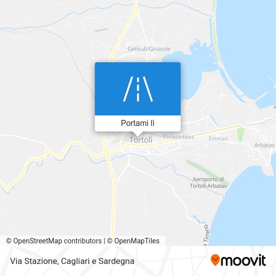 Mappa Via Stazione