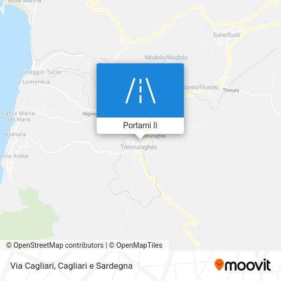 Mappa Via Cagliari