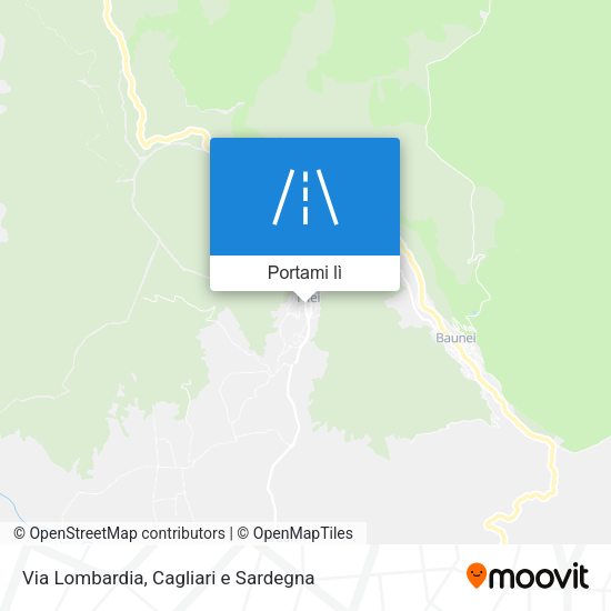 Mappa Via Lombardia