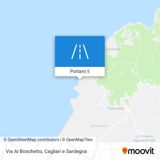 Mappa Via Al Boschetto