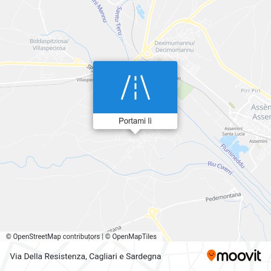 Mappa Via Della Resistenza