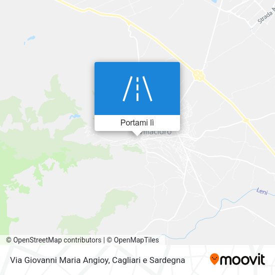 Mappa Via Giovanni Maria Angioy