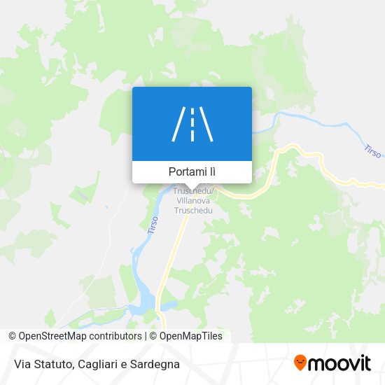 Mappa Via Statuto