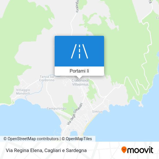 Mappa Via Regina Elena