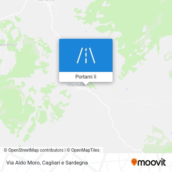 Mappa Via Aldo Moro