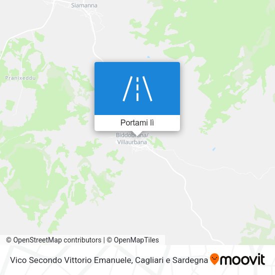 Mappa Vico Secondo Vittorio Emanuele