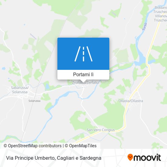 Mappa Via Principe Umberto