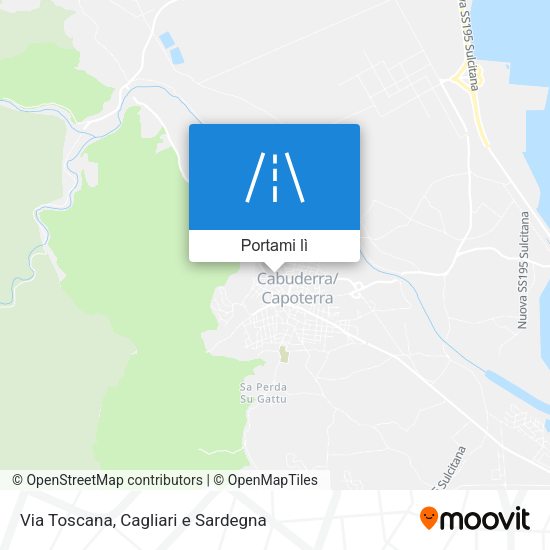 Mappa Via Toscana