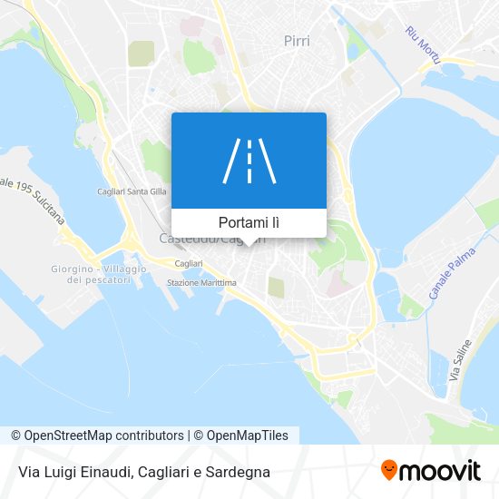 Mappa Via Luigi Einaudi