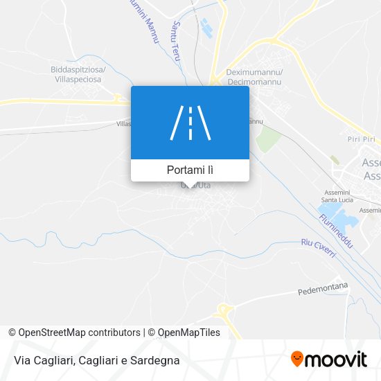 Mappa Via Cagliari