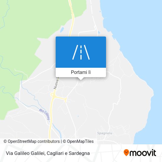 Mappa Via Galileo Galilei