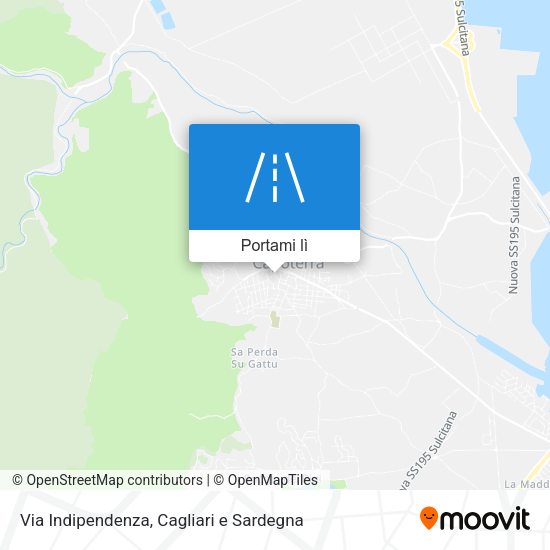 Mappa Via Indipendenza