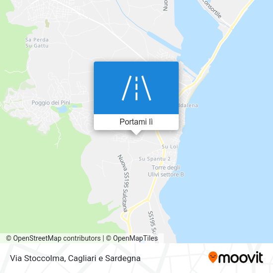 Mappa Via Stoccolma