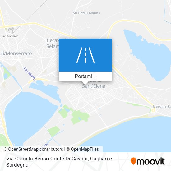 Mappa Via Camillo Benso Conte Di Cavour