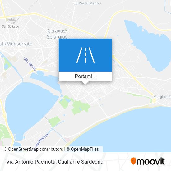 Mappa Via Antonio Pacinotti