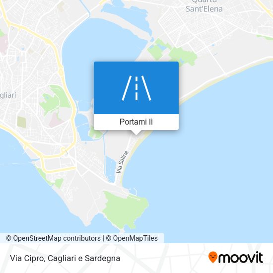 Mappa Via Cipro