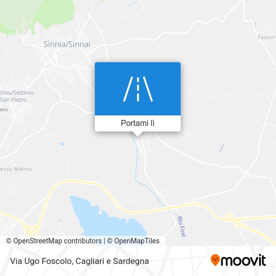 Mappa Via Ugo Foscolo