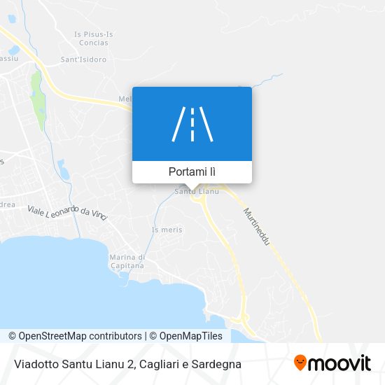 Mappa Viadotto Santu Lianu 2