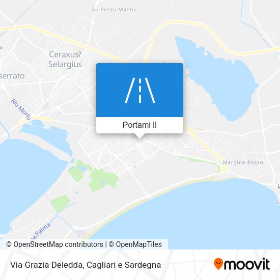 Mappa Via Grazia Deledda