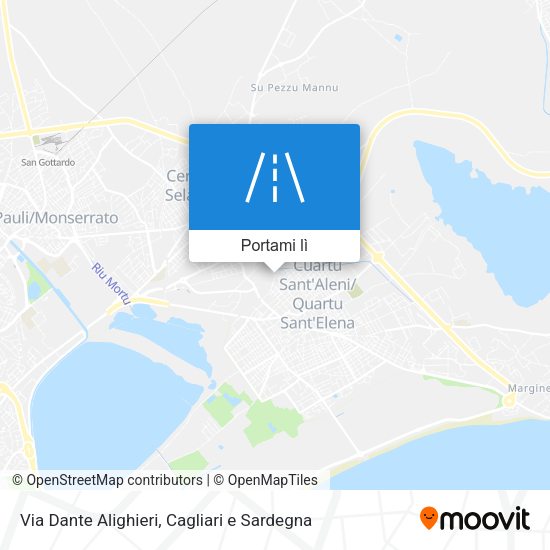 Mappa Via Dante Alighieri