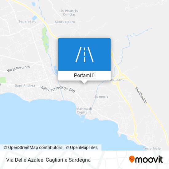 Mappa Via Delle Azalee