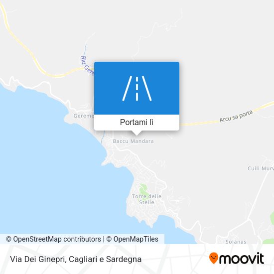 Mappa Via Dei Ginepri