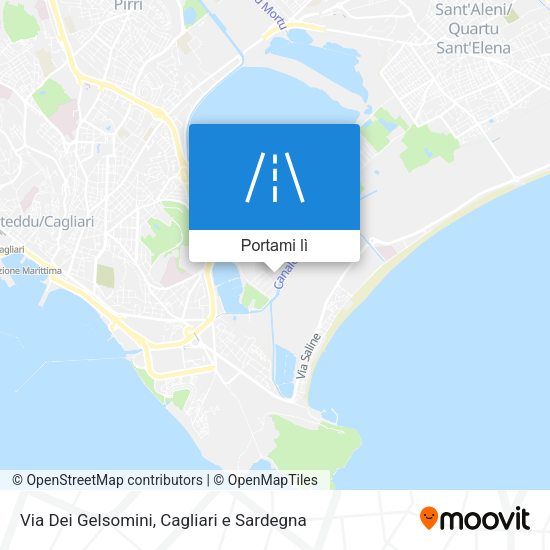 Mappa Via Dei Gelsomini