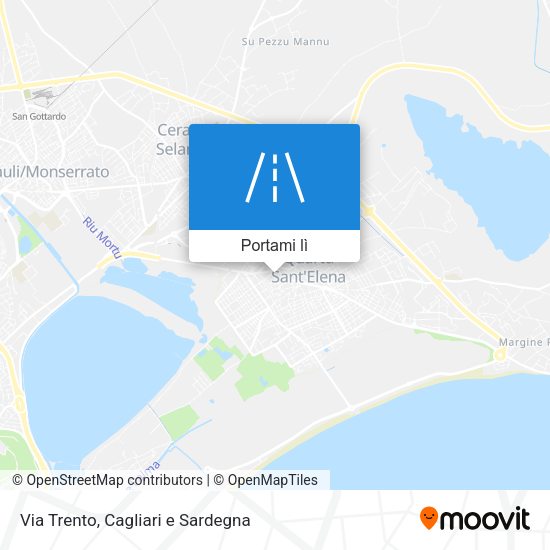 Mappa Via Trento