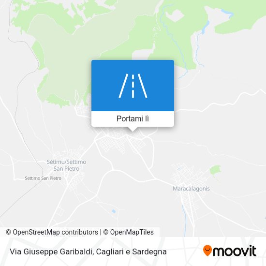 Mappa Via Giuseppe Garibaldi