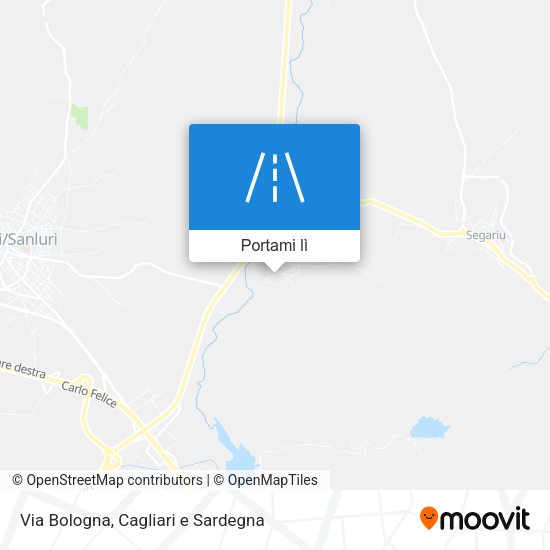 Mappa Via Bologna