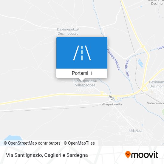 Mappa Via Sant'Ignazio