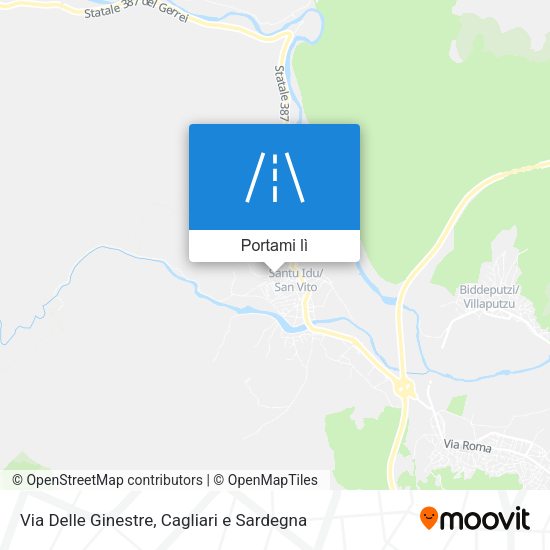 Mappa Via Delle Ginestre
