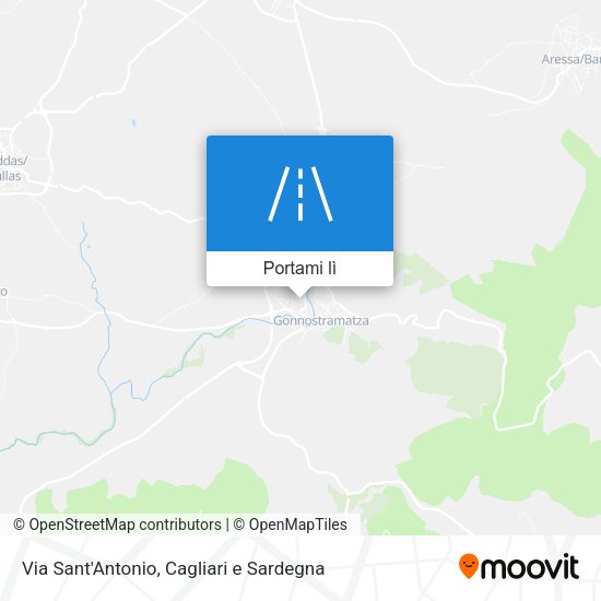 Mappa Via Sant'Antonio