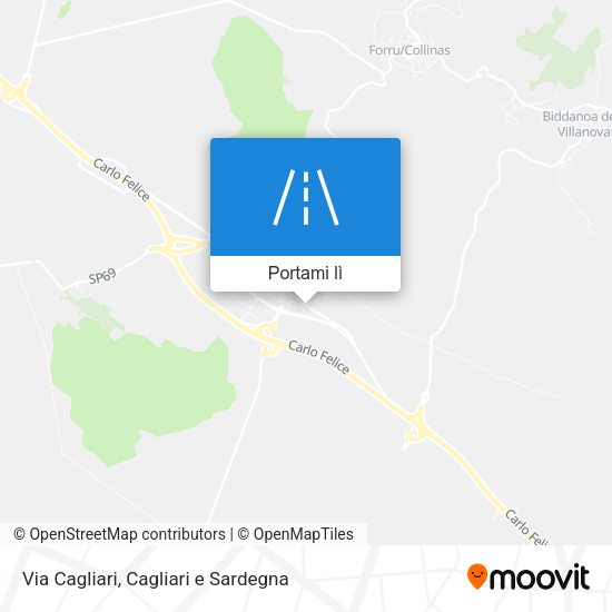 Mappa Via Cagliari