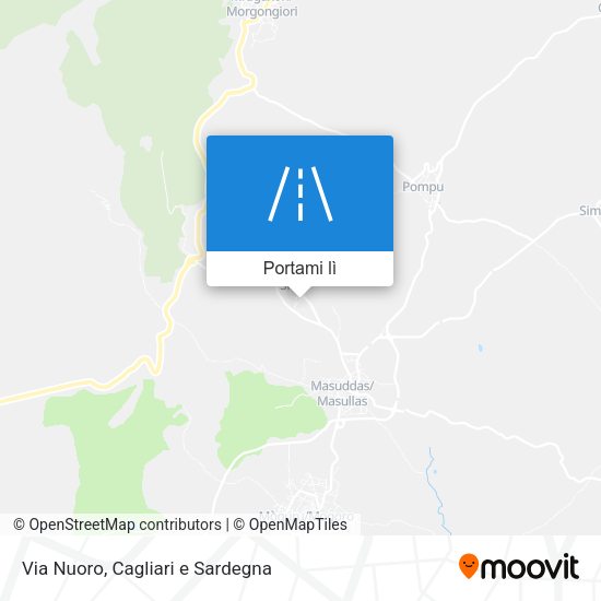 Mappa Via Nuoro