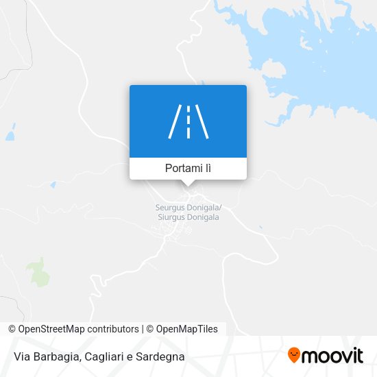 Mappa Via Barbagia