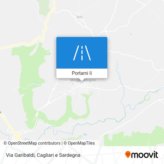 Mappa Via Garibaldi