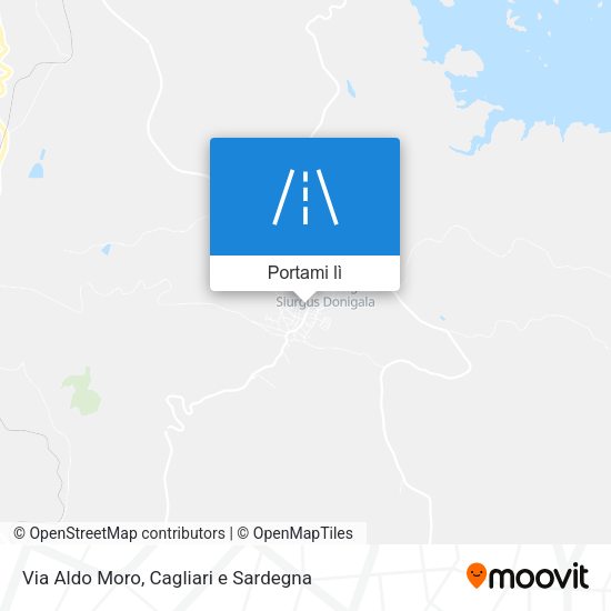 Mappa Via Aldo Moro