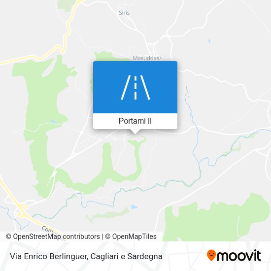 Mappa Via Enrico Berlinguer