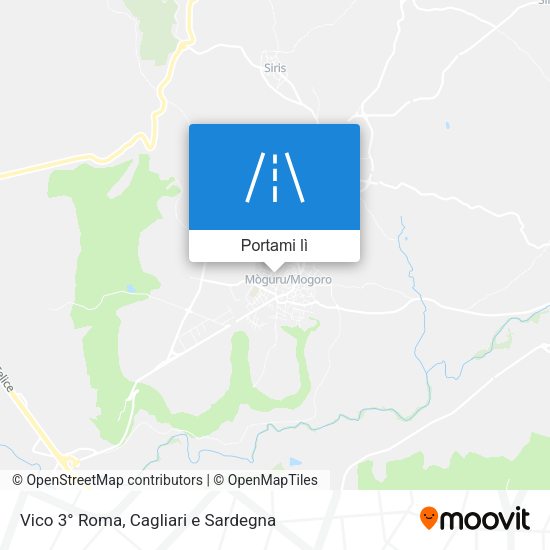 Mappa Vico 3° Roma