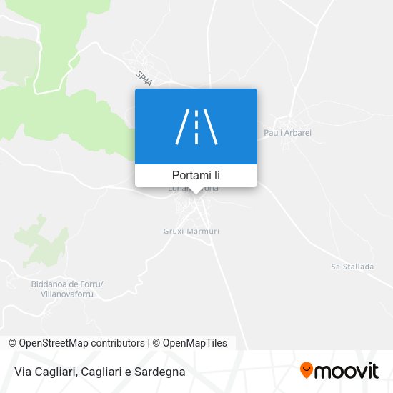 Mappa Via Cagliari
