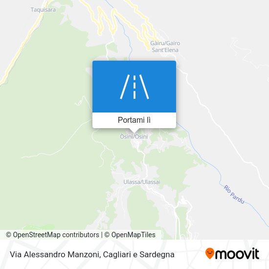 Mappa Via Alessandro Manzoni