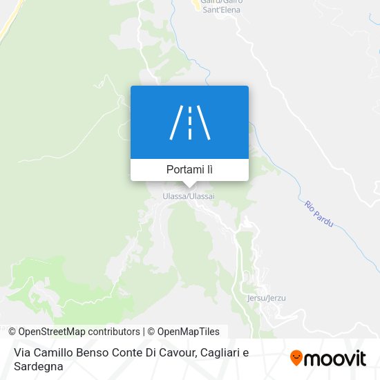 Mappa Via Camillo Benso Conte Di Cavour
