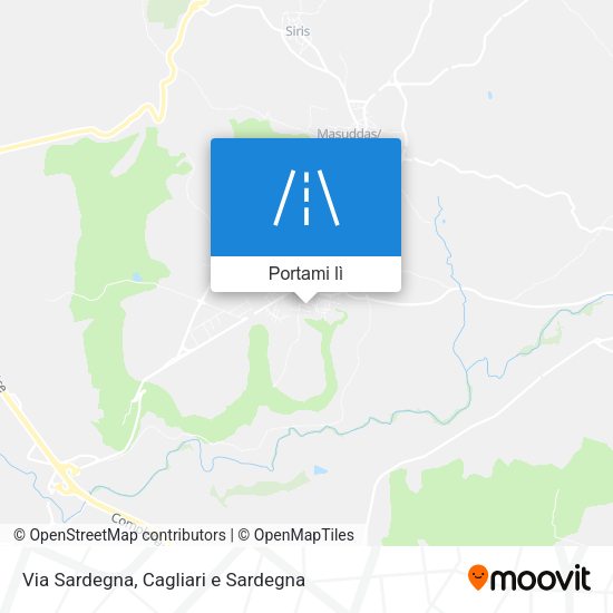 Mappa Via Sardegna