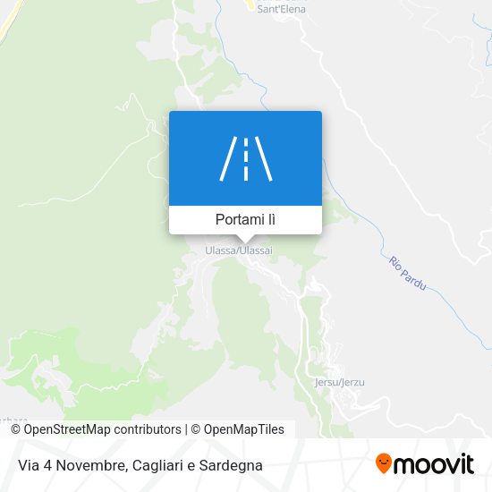 Mappa Via 4 Novembre
