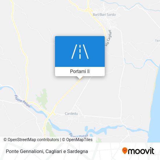 Mappa Ponte Gennalioni